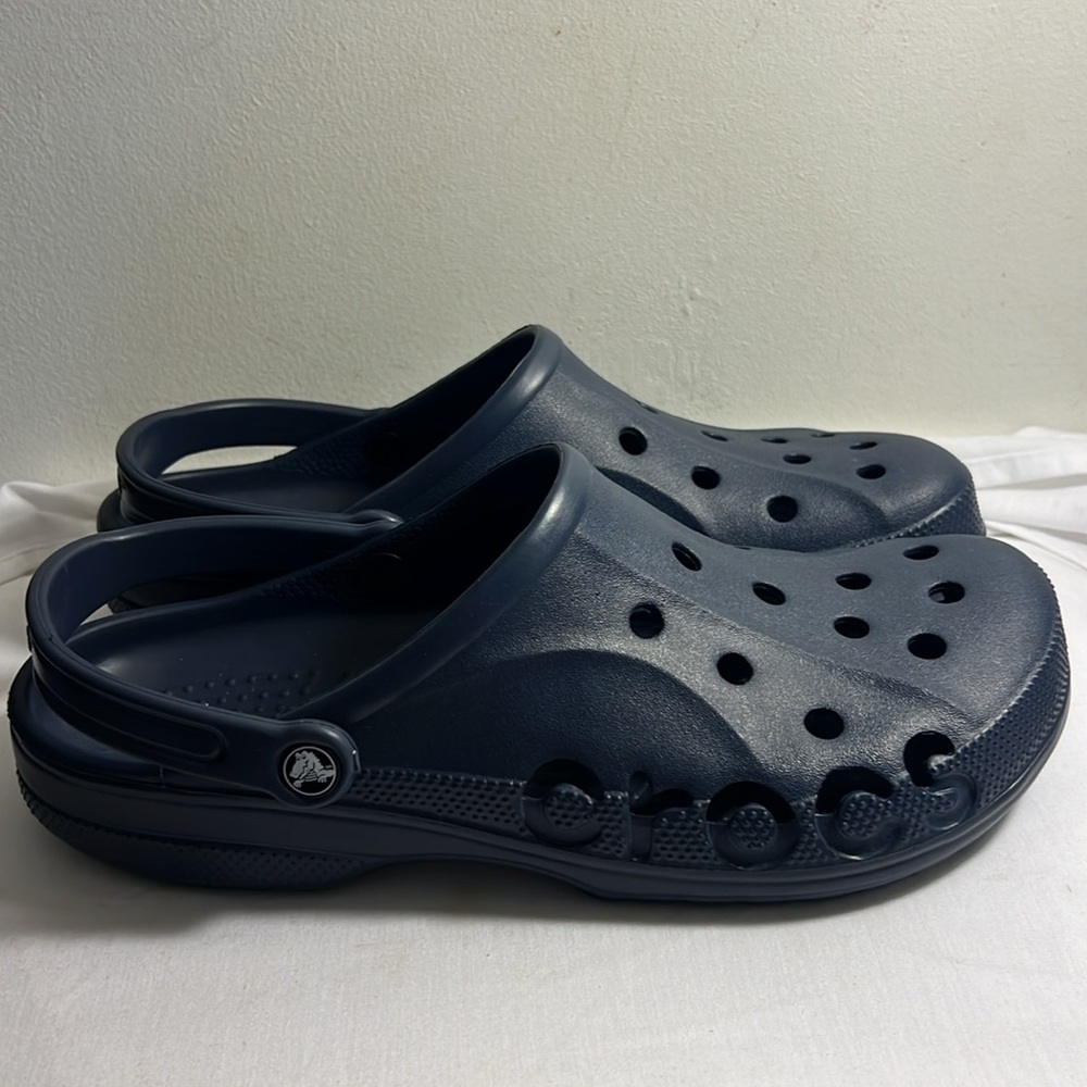NEW Crocs Men's Blue Baya Clog Sandals Size 11